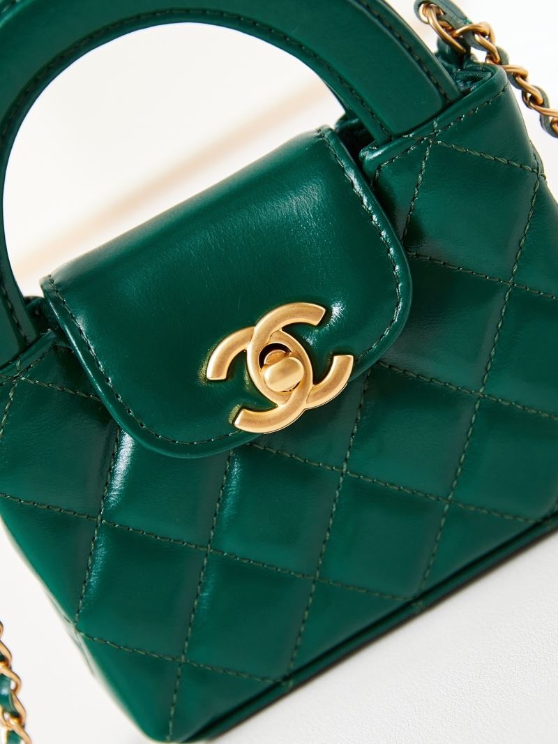 Ch**el top handle bags